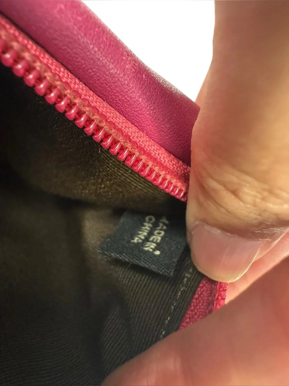 Coach Legacy 65th Anniversary  Magenta Pebbled Leather Turnlock Wristlet - Rare